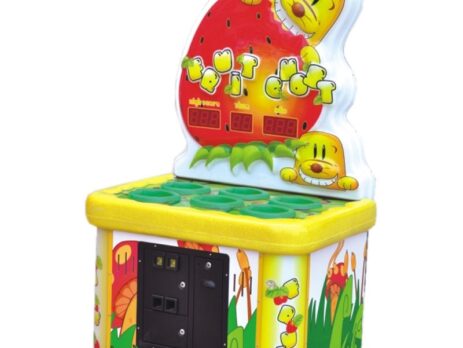 Развлекательный автомат с выдачей билетов колотушка Кроты