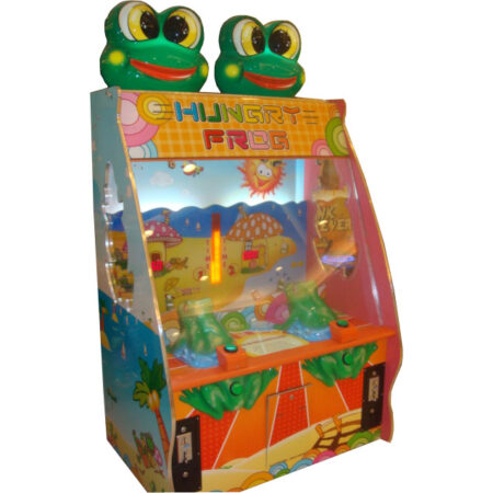 Развлекательный автомат редемпшн с выдачей билетов Лягушки