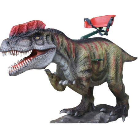 Аттракцион для детей качалка-динозавр Дилофозавр