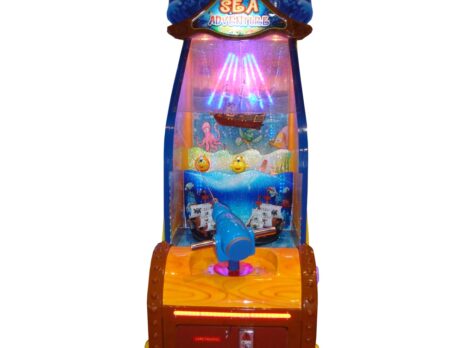 Развлекательный автомат редемпшн с выдачей билетов Морские приключения