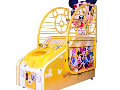 Развлекательный автомат редемпшн с выдачей билетов Баскетбол Микки