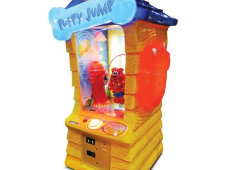 Развлекательный автомат редемпшн с выдачей билетов Прыгающий Щенок