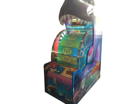 Развлекательный автомат редемпшн с выдачей билетов Dino Wheel