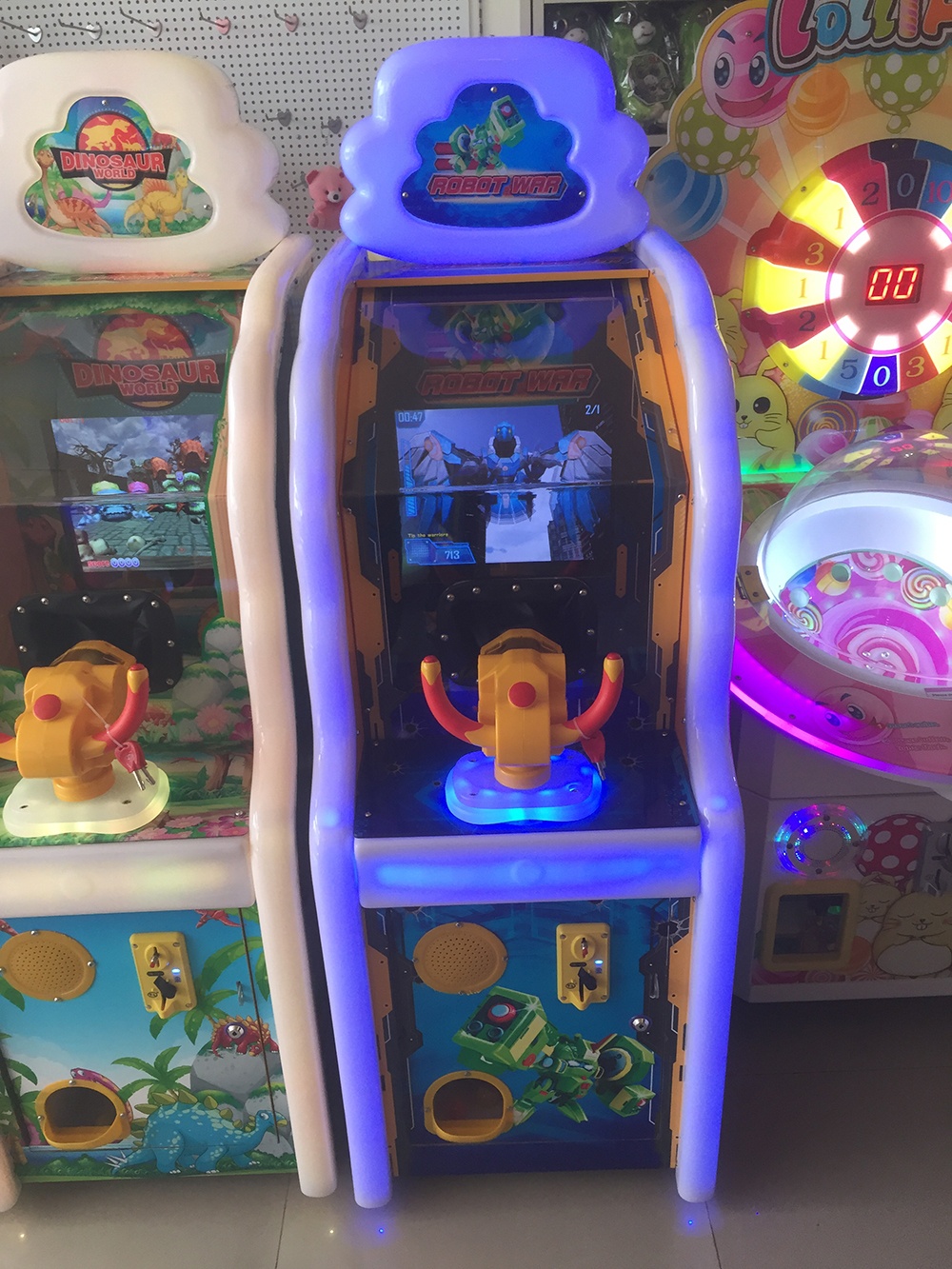 Развлекательный автомат редемпшн с выдачей билетов Стрелялки шариками