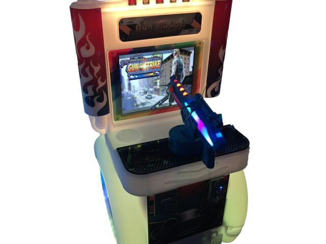 Развлекательный автомат редемпшн с выдачей билетов Стреялка/Гонка/Рыбалка