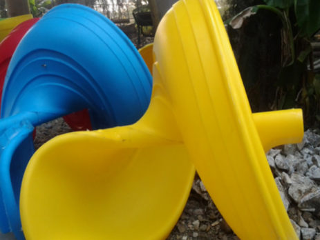 Купить пластиковую спиральную горку в Украине