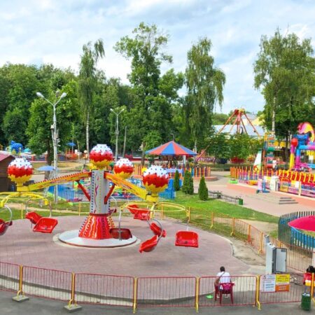 Места для установки развлекательного аттракциона