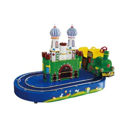 Купить Аттракцион Качалка премиум Castle Train на Kidsgame.com.ua