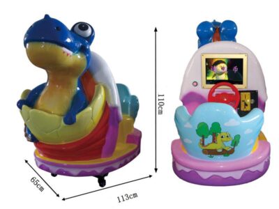 Купить Аттракцион Качалка интерактивная Dinosaur Blue на Kidsgame.com.ua