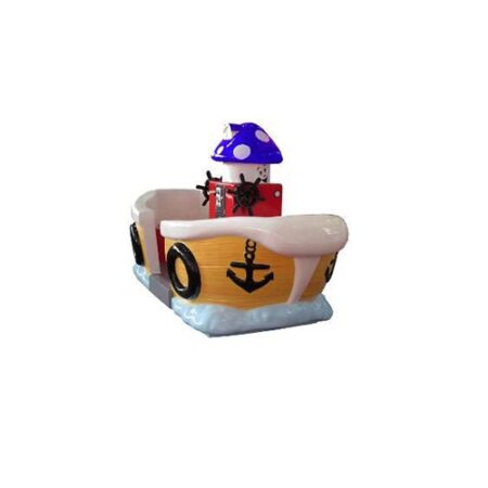 Купить Аттракцион Качалка премиум Mushroom Pirate Boat на Kidsgame.com.ua