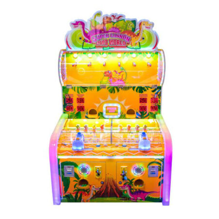 Купить Аттракцион редемпшн Super Cannon Dino World в Украине на Kidsgame.com.ua