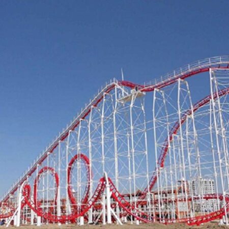 Купить аттракцион карусель Big-Scale Roller Coaster в Украине