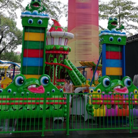 Купить аттракцион карусель Frog Jump в Укриане