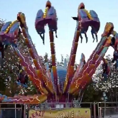 Купить аттракцион карусель Crazy Jump в Украине