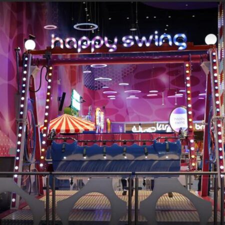Купить трековый аттракцион Happy Swing в Украине