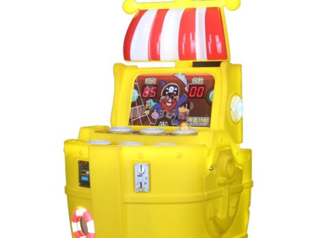 Развлекательный автомат редемпшн с выдачей билетов Колотушка Пиратский корабль