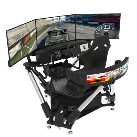 Аттракцион Виртуальная реальность VR 3 Screen Racing