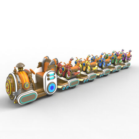 Купить трековый аттракцион Cyber Train на 10 мест в Украине